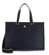 Torebki damskie - Tommy Hilfiger, Kobiety, TH Monotype Tote, Tote, niebieski, jeden rozmiar, niebieski (Kosmiczny Błękit), Jeden rozmiar, przypadkowy - miniaturka - grafika 1
