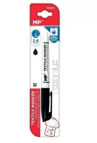 Marker do tkanin 2,6mm czarny - Flamastry - miniaturka - grafika 1