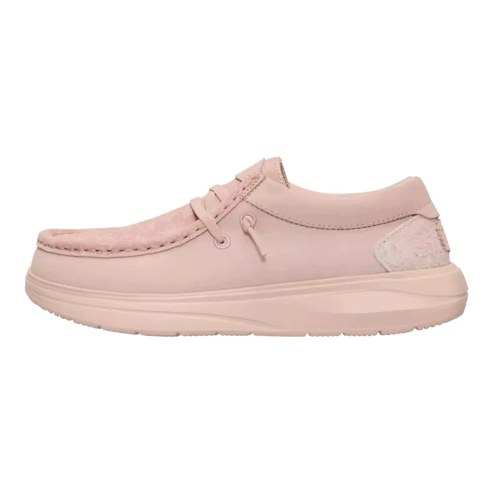 HeyDude Damskie Mokasyny Buty Wsuwane Wendy Comf Suede Lace Print 39