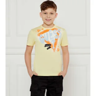 Guess T-shirt Regular Fit - Koszulki dla chłopców - miniaturka - grafika 1