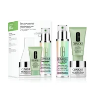 Zestawy kosmetyków damskich - Clinique Zestaw Even Tone Essentials peeling oczyszczający do twarzy + korektor do twarzy + koncentrat kotygujący i redukujący przebarwienia 50 ml - miniaturka - grafika 1