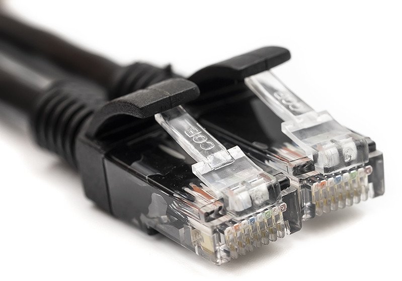 Kabelis Cat5E UTP, 35m, juodas
