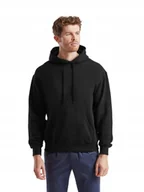 Bluzy męskie - Bluza Męska z Kapturem Kangurka CLASSIC FRUIT of the LOOM CZARNA rozm. L - miniaturka - grafika 1