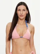 Stroje kąpielowe - Tommy Hilfiger Góra od bikini UW0UW05099 Różowy - miniaturka - grafika 1