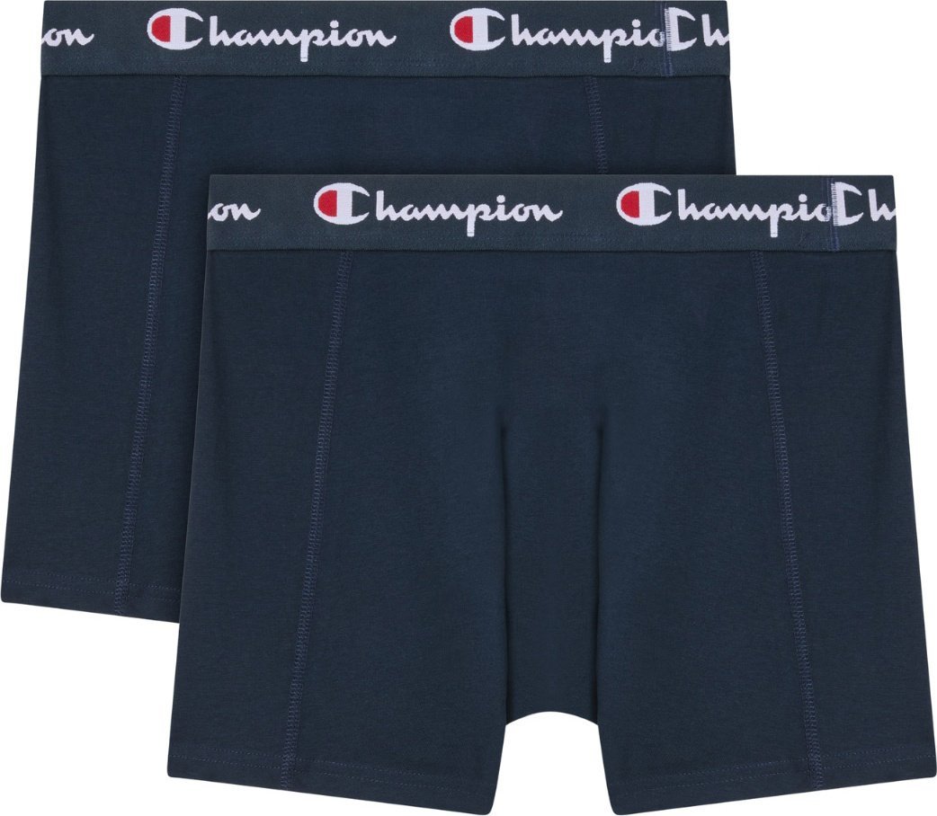 Champion Bokserki męskie Champion 2 szt. granatowe U20001 BS501 S