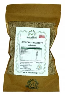 Naturini, mielony ostropest plamisty, 500 g - Zdrowa żywność - miniaturka - grafika 1