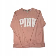 Bluzy damskie - Damska bluza długi rękaw PINK VICTORIA'S SECRET M - miniaturka - grafika 1