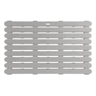 Dywaniki łazienkowe - Beżowy plastikowy dywanik łazienkowy 50x80 cm – Wenko - miniaturka - grafika 1