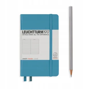Leuchtturm1917 Notatnik Notes Pocket A6 Linia - Notesy i bloczki - miniaturka - grafika 1