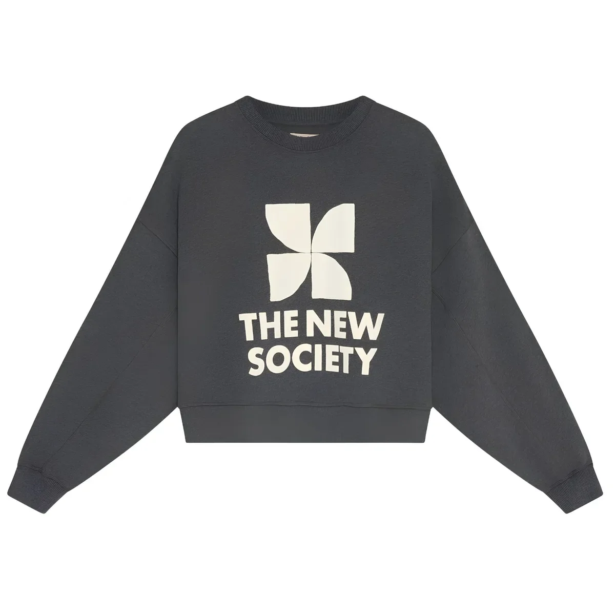 Bluza damska TNS Logo Dark Grey Melange Szary L