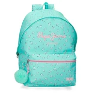 Torby na laptopy - Pepe Jeans Nora Plecak na laptopa 13,3 cala niebieski 31 x 44 x 17,5 cm poliester od Joumma Bags - miniaturka - grafika 1