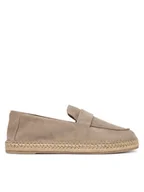 Espadryle męskie - Calvin Klein Espadryle Espadrille Loafer Band Su HM0HM02072 Szary - miniaturka - grafika 1