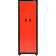 Pozostałe wyposażenie warsztatu - YATO SZAFKA WARSZTATOWA WYSOKA DWUDRZWIOWA Z 3 PÓŁKAMI WYMIARY SZAFY 660 X 457 X 2000mm YT-08931 - miniaturka - grafika 1