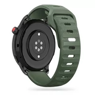 Akcesoria do smartwatchy - Pasek Icon Line do Samsung Galaxy Watch 4 / 5 / 5 Pro (40 / 42 / 44 / 45 / 46 mm) Army Green - miniaturka - grafika 1