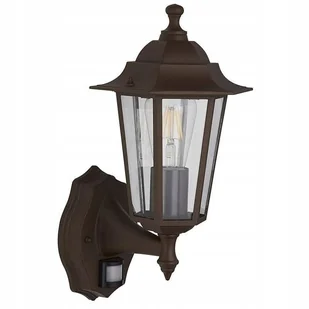 Kinkiet ogrodowy Lampa elewacyjna z czujnikiem ruchu Latarnia SuperLED - Lampy ogrodowe - miniaturka - grafika 1