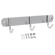 Wieszaki do szafy - Wieszak na płaszcze ze stali nierdzewnej model E - 3 haczyki - wieszak na płaszcze wieszak na płaszcze w 5 różnych wzorach - miniaturka - grafika 1