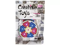 Prace ręczne dla dzieci - Koraliki do prasowania, Prasowanka, Szablon, Saszetka KOLOROWY KWIATEK - miniaturka - grafika 1