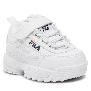 Sneakersy damskie - Fila Sneakersy Disruptor E Infants 1011298.1FG White - grafika 1
