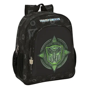 Plecak szkolny Transformers 32 x 38 x 12 cm czarny - Plecaki szkolne i tornistry - miniaturka - grafika 1