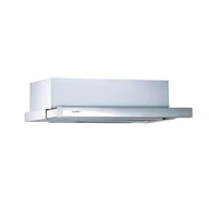 Odkurzacze przemysłowe - APELSON Okap Air 202 600 INOX/L Teleskopowy z 3 poziomami wysuwania panel sterowania przesuwny 2 silniki oświetlenie LED poziom dźwięku 60 db szerokość 60 cm kolor stali nierdzewnej - miniaturka - grafika 1