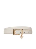 Paski - Guess Pasek Damski BW9254 P5325 Biały - miniaturka - grafika 1