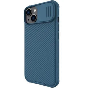 Nillkin CamShield Pro Magnetic Case etui iPhone 14 Plus pokrowiec osłona na aparat kamerę niebieski (z MagSafe) - Etui i futerały do telefonów - miniaturka - grafika 4