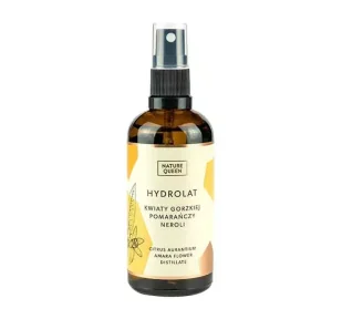 Nature Queen Nature Queen, hydrolat z gorzkiej pomarańczy, 100 ml - Toniki i hydrolaty do twarzy - miniaturka - grafika 1
