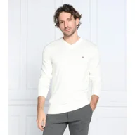 Swetry męskie - Tommy Hilfiger Sweter | Regular Fit | z dodatkiem kaszmiru - miniaturka - grafika 1