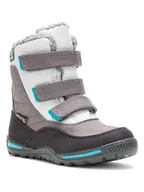 Botki damskie - Kamik Botki zimowe "Henrik" w kolorze szarym - miniaturka - grafika 1