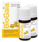Witaminy i minerały - BioGaia Protectis Baby Krople Probiotyczne dla dzieci, 5 ml /butelka/ - miniaturka - grafika 1