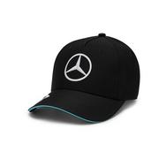 Czapki dla dzieci - Czapka baseballowa dziecięca czarna Russell Team Mercedes AMG F1 2024 - miniaturka - grafika 1