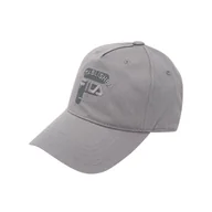 Czapki damskie - Czapka z daszkiem FILA BARNAUL 5 PANEL FCU0086-80027 – Szary - miniaturka - grafika 1