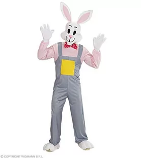 Widmann 35372 – kostium królika, kombinezon, rękawiczki, buty, maska, zając, kostium zwierzęcy, karnawał, impreza tematyczna - Rękawiczki - miniaturka - grafika 1