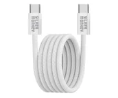 Kable USB - Silver Monkey Kabel magnetyczny USB-C 100W 2m biały - darmowy odbiór w 22 miastach i bezpłatny zwrot Paczkomatem aż do 15 dni - miniaturka - grafika 1