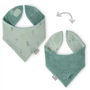 Sigikid Unisex Baby Classic Chusta dwustronna dla chłopców i dziewczynek, zielona, rozmiar uniwersalny, zielony, jeden rozmiar - Akcesoria i dodatki do ubrań dla dzieci - miniaturka - grafika 1