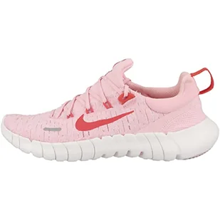 Nike Free Run 5.0, Trampki Damskie, Med Soft Pink Lt Crimson Pink Foam, 37.5 EU - Trampki damskie - miniaturka - grafika 1
