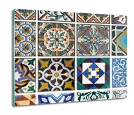 Deski do krojenia - szklana osłonka kuchenna Mozaika Portugalia 60x52, ArtprintCave - miniaturka - grafika 1