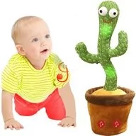 Zabawki interaktywne dla dzieci - Śpiewający i Tańczący-OPCJA NAGRYWANIA Kaktus - miniaturka - grafika 1