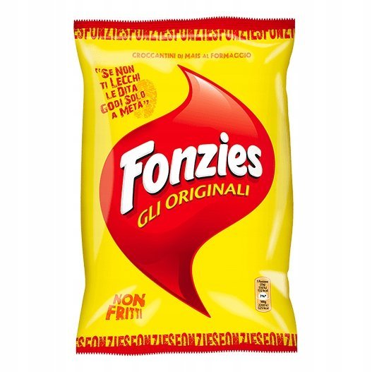 Fonzies Gli Originali Chrupki Chipsy 100G Włoskie