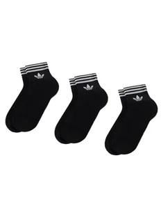 adidas Zestaw 3 par niskich skarpet unisex Tref Ank Sck Hc EE1151 Czarny - Skarpetki damskie - miniaturka - grafika 1