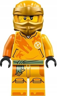 Minifigurka LEGO Ninjago - Arin - Shirt with Orange Dragon njo0850