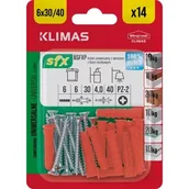 Odzież robocza - KLIMAS- ŁĄCZNIK UNIWERSALNY Z WKRĘTEM Pz 6/30x40 - miniaturka - grafika 1