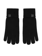 Rękawiczki - Calvin Klein Rękawiczki Emblem LV14D8016G Czarny - miniaturka - grafika 1