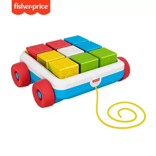 Fisher Price Fisher-Price Aktywizujące klocki do ciągnięcia GJW10 - Zabawki interaktywne dla dzieci - miniaturka - grafika 2