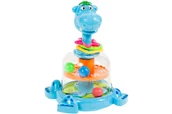 Karuzele dla niemowląt - MalPlay BĄCZEK Z KULECZKAMI HIPCIO KARUZELA KOLOROWA ZJEŻDŻALNIA HIPOPOTAM 207603 - miniaturka - grafika 1