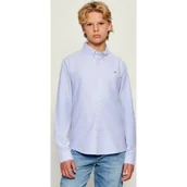 Bluzki dla chłopców - Tommy Hilfiger Koszula | Regular Fit - miniaturka - grafika 1