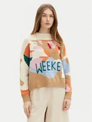 Swetry damskie - Weekend Max Mara Sweter 2515361181 Kolorowy Regular Fit - miniaturka - grafika 1