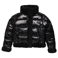 Kurtki i płaszcze dla dziewczynek - Replay Dziewczęca kurtka pikowana SG8270, 098 Black, 10A - miniaturka - grafika 1