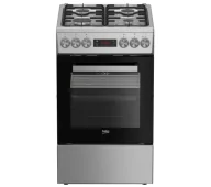 Kuchenki gazowo-elektryczne - Beko FSM52321DXDT - miniaturka - grafika 1