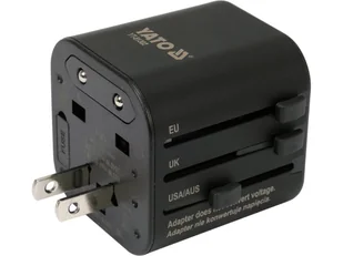 UNIWERSALNY ADAPTER PODRÓŻNY DO PONAD 150 KRAJÓW - Kostki, złączki, wtyczki - miniaturka - grafika 5